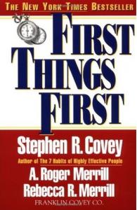 first things first stephen covey pdf